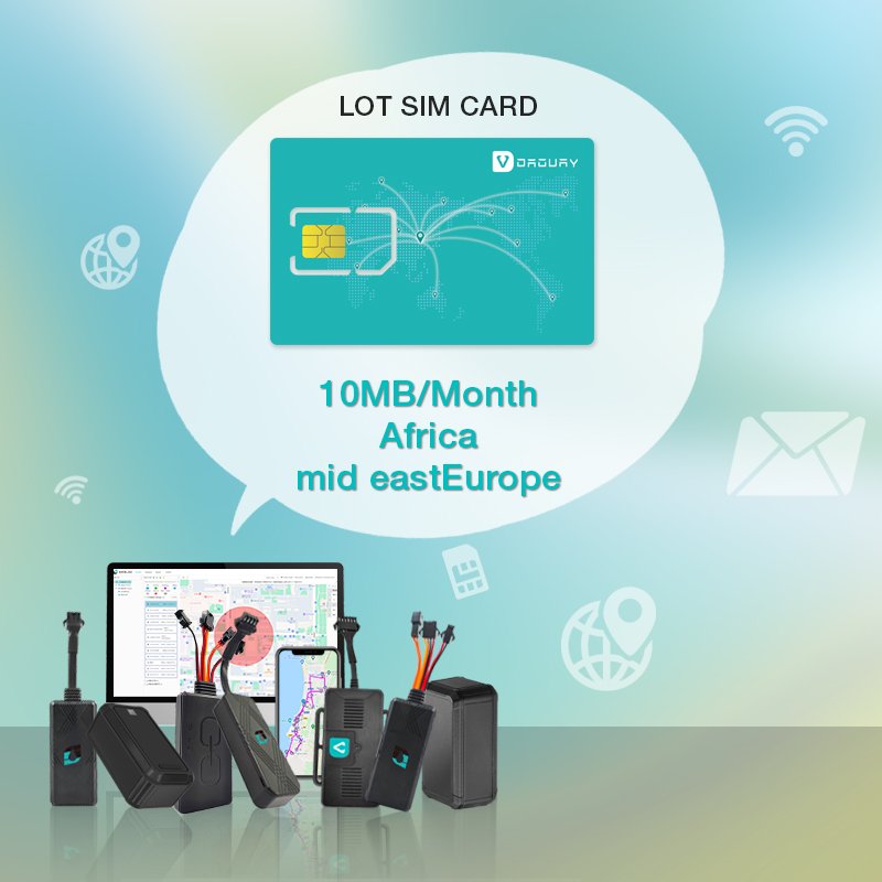 Daovay Gps M2M 2G/3G/4G Iot Sim Card International Sim Card Used On Gps Car Tracker